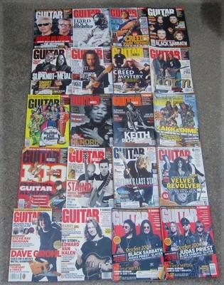 Lot - 20 GUITAR WORLD MAGAZINE Backissues 2001-2004 Slipknot, Zakk Dime Sabbath