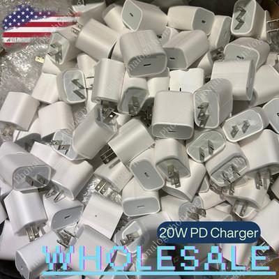 Lot 20W USB Type C Power Adapter Fast Charger Cube Block For iPhone iPad Android