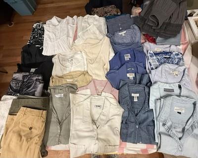 Lot of 27 Women’s Clothing Mainly Made of Linen /Cotton. S, M, 1,6,8,10
