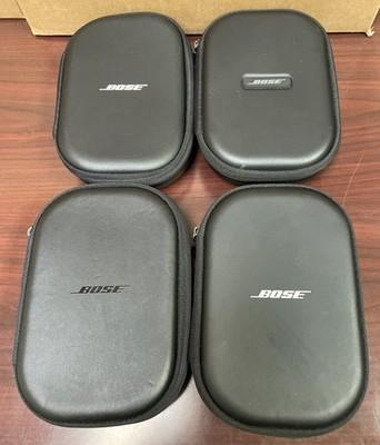 Lot Of 4 Bose Quiet Comfort 35II QC 35/25/45 Headphones Hard Case Black OEM Zip