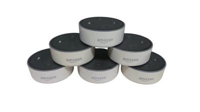 Lot of 6 Amazon RS03QR Echo Dot 2nd Gen Smart Speaker - Free Shipping