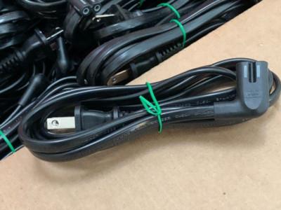Lot of ( x50 ) Genuine Sony Power Cord Figure "8" for KD XR XBR Brevia TV