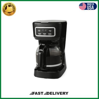 Mainstays 12-Cup Black Programmable Drip Coffee Maker