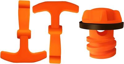 MANWU Cooler Drain Plugs Lid T Latch Straps Handles Replacement for RTIC YETI Co