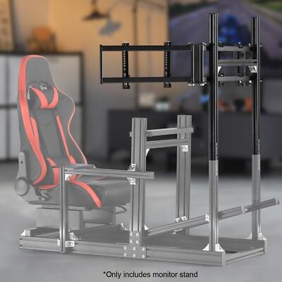 Marada Triple TV Monitor Mount Stand For Aluminum Alloy Racing Simulator Cockpit