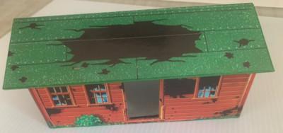 MARX BATTLEFIELD B PLAYSET RARE BLOWN UP HOUSE PLEASE READ ONLY 4 LEFT SIGNED