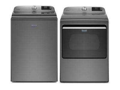 Maytag MVW7230HC & MED6230HC 5.2 Cu. Ft Washer/7.4 Cu. Ft. Electric Dryer Set