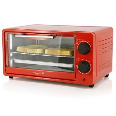MegaChef 9.5 Quart Electric Counter Top Toaster Oven in Candy Red Model: MCOV-12