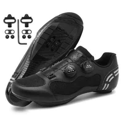 Men Cycling Sneakers Mtb SPD Cleat Bicycle Shoes Speed Racing Road Riding Shoes