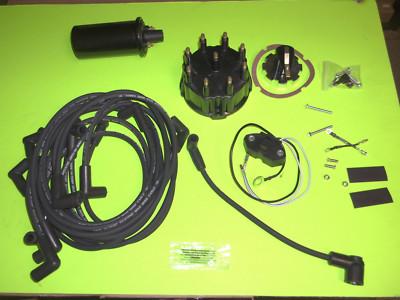 Mercruiser Thunderbolt V8 Ignition Sensor Tune-Up Cap Rotor plug wires COIL 5.0