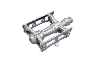 MIKASHIMA MKS SYLVAN TRACK NEXT HIGH POLISH ALLOY PEDAL SILVER NEW