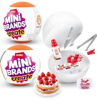 Mini Brands Master Chef Series 1 (6 Pack) - Collect and Create 11 MasterChef