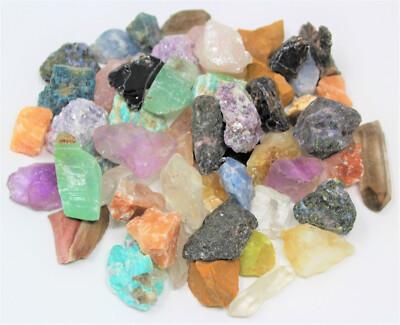 Mini Crafters Collection: 0.25 - 1" Natural Raw Crafters Gemstone Bulk Lots