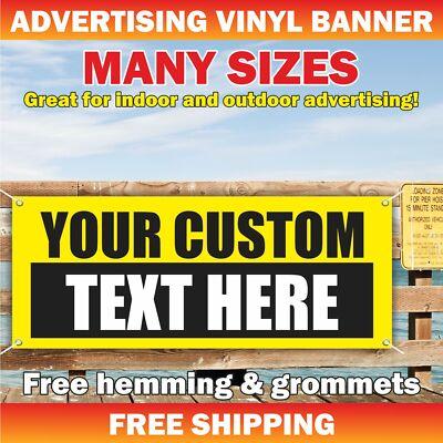 MINOR CHANGES Advertising Vinyl Banner Flag Sign USA Many Sizes Available Custom