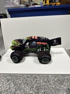 Monster Jam Grave Digger Plush Pillow Buddy 13" Gently Used, Smoke Free Home