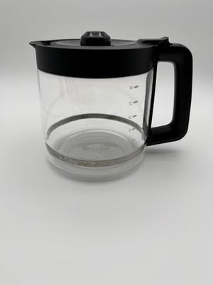 Mr. Coffee Replacement Glass Carafe | 14‑Cup | Black Handle | GUC