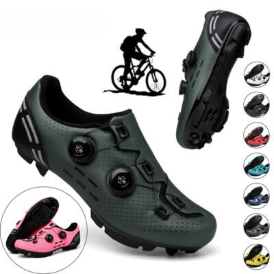 Mtb Cycling Sneaker Man Women Flat Cycling Shoes Self-locking Cleat Shoes