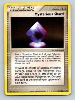 Mysterious Shard Uncommon Crystal Guardians 81/100 LP