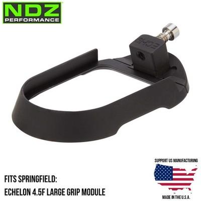 NDZ Springfield Echelon Full Size 4.5F Aluminum Magwell Funnel Large Frame Black