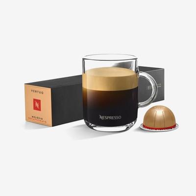 Nespresso Vertuo Melozio Decaffeinato Coffee (60 Capsules) Smooth Balanced Decaf