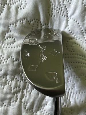 Never Compromise Gambler Forged Straight Tour Raw Putter MRH 38” Arm Lock