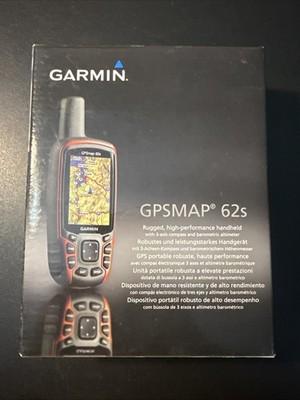 Never Used Garmin GPSMAP 62s Handheld GPS Navigation