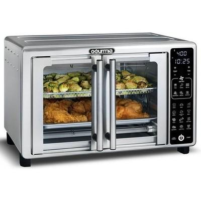 New 6-Slice Digital Toaster Oven Gourmia Air Fryer with 19 One-Touch Presets