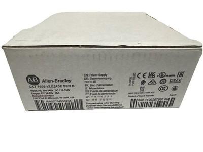 New Allen-Bradley 1606-XLE240E Ser B Power Supply 24V DC / 10A DC