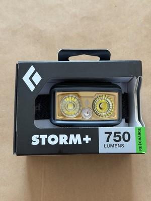 NEW BLACK DIAMOND STORM+ 750 HEADLAMP COLOR BLACK FAST FREE SHIPPING