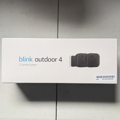 NEW Blink Outdoor 4 (4th Gen) 2 Camera System + Sync Module 2 Sealed