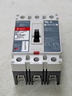 🙌 NEW CUTLER-HAMMER 15 AMP MOTOR CIRCUIT PROTECTOR 600 VAC 250 VDC HMCP015E0C