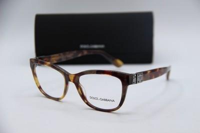 NEW DOLCE & GABBANA DG 3290 3170 HAVANA AUTHENTIC EYEGLASSES 52-17
