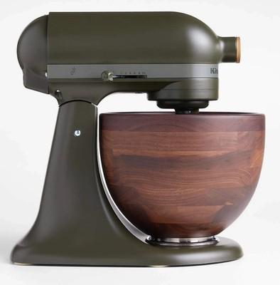 NEW KitchenAid Artisan Design 5 Quart Tilt-Head Stand Mixer with Walnut Bowl