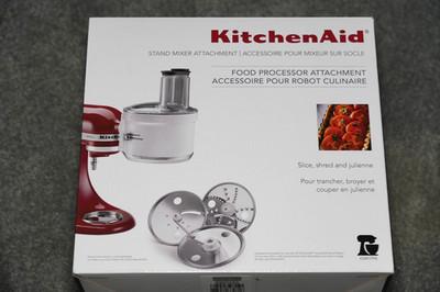 New! KitchenAid KSM1FPA Stand Mixer Food Processor Attachment Slice Shred