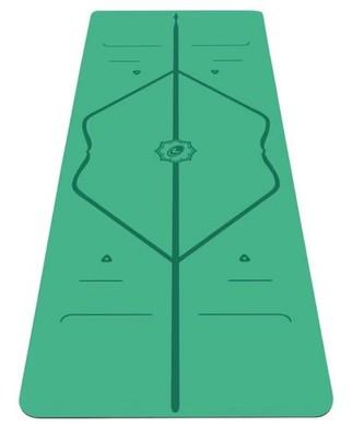 New Liforme Travel Yoga Mat Non Slip Alignment - 2mm - w/ Tags - Green