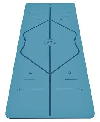 New Liforme Travel Yoga Mat Non Slip, Lightweight Foldable 2mm, Blue