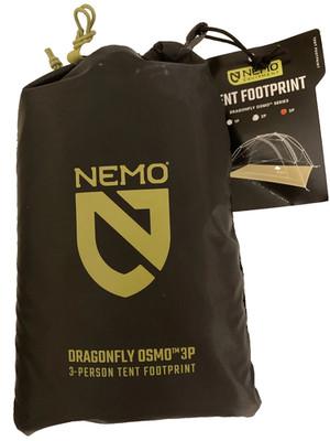 NEW! NEMO Dragonfly OSMO Footprint 3 Person Waterproof Fabric Color Gray