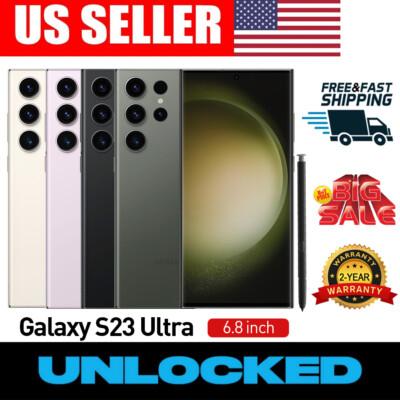 New Samsung Galaxy S23 Ultra 5G S918U1 256GB/512GB (Factory Unlocked) ❖Sealed❖