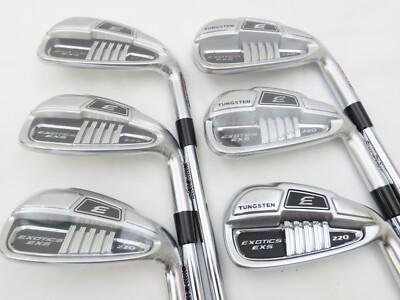 New Tour Edge Exotics EXS 220 Iron Set 5-PW TT Elevate 95 Stiff Flex Steel**