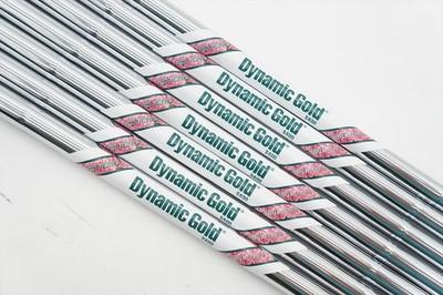 New True Temper Dynamic Gold Tour Issue Azalea Masters S400 #4-Pw Iron Set Shaft