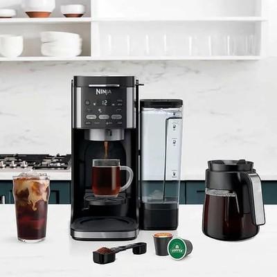 Ninja CFP105 DualBrew Hot & Iced Coffee Maker Single-Serve K-Cups - Black