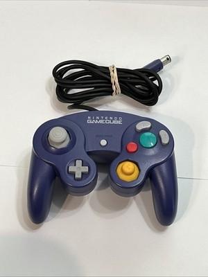 Nintendo GameCube Controller Purple Indigo OEM Original DOL-003 Tested