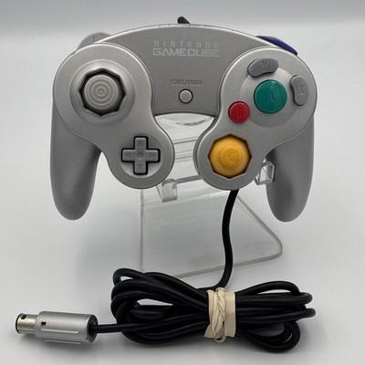 Nintendo GameCube GC Official OEM Wired Controller (DOL-003) Platinum Tested