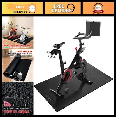 Non-Slip Exercise Mat 30"x60" | 6mm Thick Treadmill & Bike Floor Protector
