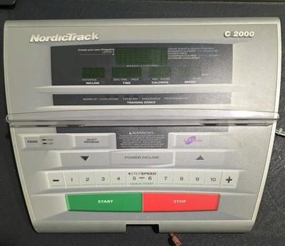 Nordictrack C2000 Treadmill Display Console