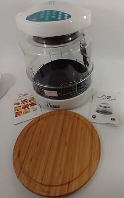 NuWave Pro Infrared Oven Excellent Condition +Travel Case, Cutting Board & MORE