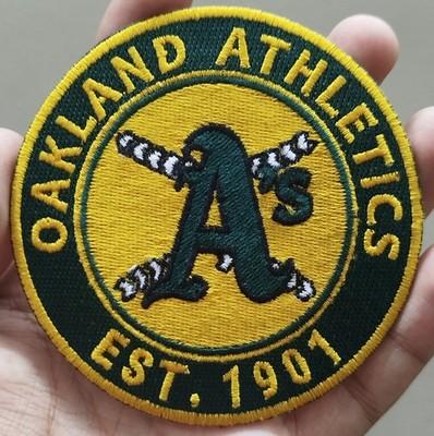 Oakland Athletics MLB Baseball Team Logo Iron On Patch-Sew Patch-Embroidered