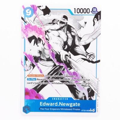 One Piece TCG Edward Newgate ST22-003 C Alt Art/Parallel Foil - English