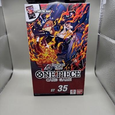 One Piece TCG - Starter Deck 35: RED/BLACK Sabo (English, Sealed)