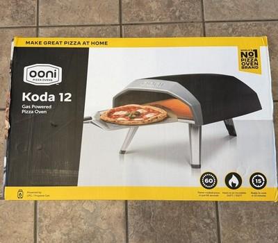 Ooni Koda 12 Gas Powered Portable Outdoor Pizza Oven Propane w/ Pizza Peel Inc